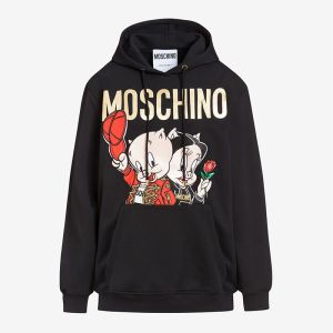 Moschino Chinese Pig Year Sweatshirt Black