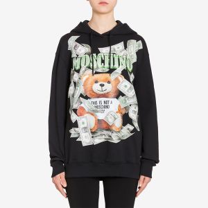 Moschino Dollar Teddy Bear Sweatshirt Black