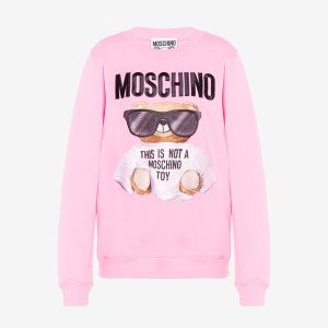 Moschino Micro Teddy Bear Sweater Pink