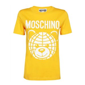 Moschino Organic Teddy Bear T-Shirt Yellow