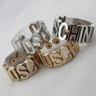 Moschino Logo Transparent Bracelets