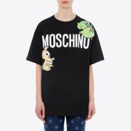 Moschino Animals Patch T-Shirt Black