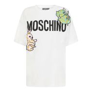 Moschino Animals Patch T-Shirt White