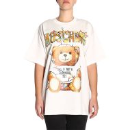 Moschino Christmas Teddy Bear T-Shirt White