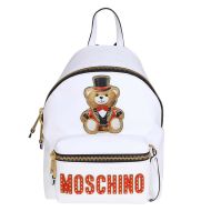 Moschino Circus Teddy Bear Backpack White