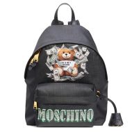 Moschino Dollar Teddy Bear Backpack Black