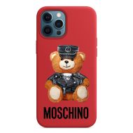 Moschino Dressed Teddy Bear iPhone Case Red