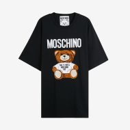 Moschino Furry Teddy Bear T-Shirt Black
