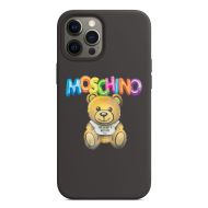 Moschino Inflatable Teddy Bear iPhone Case Black
