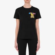 Moschino Inflatable Teddy Bear Slim T-Shirt Black