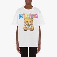 Moschino Inflatable Teddy Bear T-Shirt White