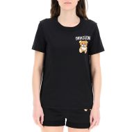 Moschino Inside Out Teddy Bear Slim T-Shirt Black