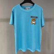 Moschino Inside Out Teddy Bear Slim T-Shirt Blue