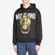 Moschino Lion Head Handle Sweatshirt Black