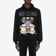 Moschino Mixed Teddy Bear Sweatshirt Black