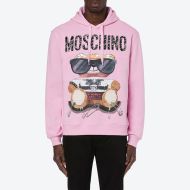 Moschino Mixed Teddy Bear Sweatshirt Pink