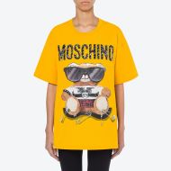 Moschino Mixed Teddy Bear T-Shirt Yellow