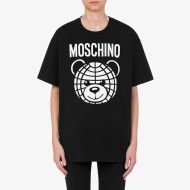Moschino Organic Teddy Bear T-Shirt Black
