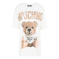 Moschino Paper Teddy Bear T-Shirt White