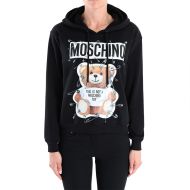 Moschino Safety Pin Teddy Bear Sweatshirt Black