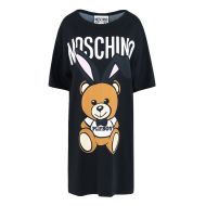 Moschino Playboy Teddy Bear Short Dress Black