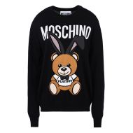 Moschino Playboy Teddy Bear Sweater Black