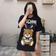 Moschino Playboy Teddy Bear T-Shirt Black