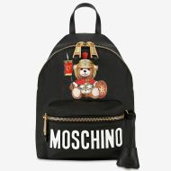 Moschino Roman Teddy Bear Backpack Black