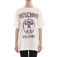 Moschino Scribble Question T-Shirt White