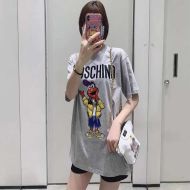 Moschino x Sesame Street Elmo T-Shirt Grey