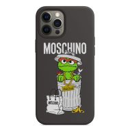 Moschino x Sesame Street Oscar The Grouch iPhone Case Black