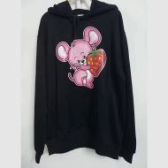 Moschino Strawberry Mouse Sweatshirt Black