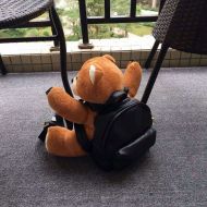 Moschino Teddy Bear Medium Fur Backpack Brown