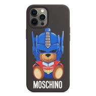 Moschino Transformer Teddy Bear iPhone Case Black