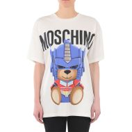 Moschino Transformer Teddy Bear T-Shirt White
